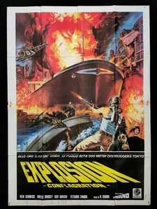 EXPLOSION Plakat Poster Katsumune Ishida Conflagration Tokyo 14 - Bild 1 von 1