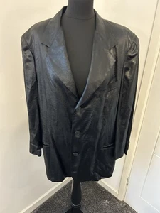 Giacca blazer vintage anni 90 D&G Dolce & Gabbana nero stampa serpente UK42 - Foto 1 di 10
