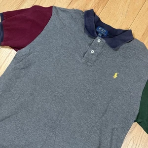Camisa Polo Ralph Lauren Juvenil XL 18-20 Multicolor Bloque de Color - Imagen 1 de 12