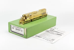 Overland Models HO Brass SD45T-2 Diesel Locomotive Unpainted – DCC + Sound - Picture 1 of 7