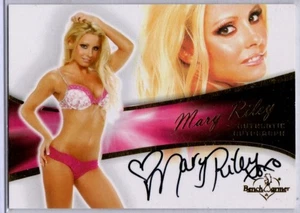 2011 Benchwarmer Gold Foil Mary Riley AUTO - Picture 1 of 1