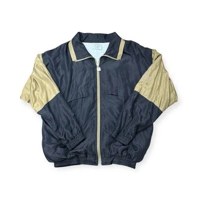 Vintage Givenchy Black/brown Activewear Jacket Windbreaker Size M - Image 1 of 4