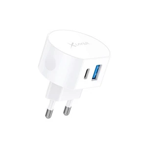 XLayer Ladegerät Dual Typ C 20W Adapter Netzteil für iPhone 15 14 13 12 11 Pro - Zdjęcie 1 z 3