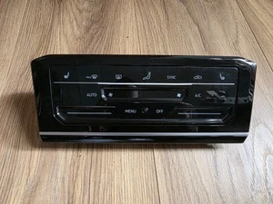 VW TIGUAN HEATER CONTROL TOUCH PANEL 17G907044BE + FRAME - Picture 1 of 3
