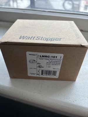 NEW Legrand Wattstopper LMRC-101 DLM Single Relay Room Controller On/Off - Image 1 of 4