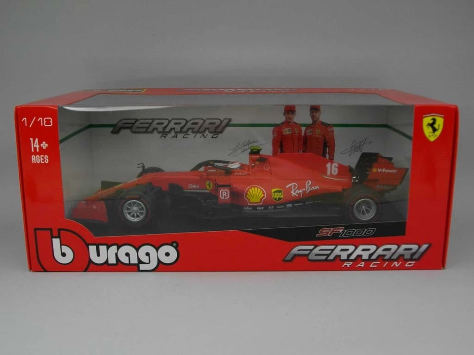 Ferrari SF1000 (2020) #16 Austrian GP Charles Leclerc - Burago 1:18 - BU16808CL - Immagine 1 di 1