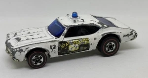Hot Wheels Olds 442 State Police Cruiser 1969 White Hong Kong - Picture 1 of 16