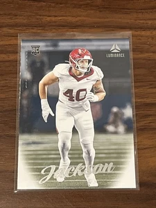 2025 Panini Luminance Landon Jackson RC #157 Base Card Buffalo Bills - Bild 1 von 2