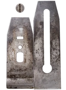 Stanley Plane Double Iron For No. 4 & No. 5 With "Q" Trademark 2" Wide 1891-1904 - Picture 1 of 4