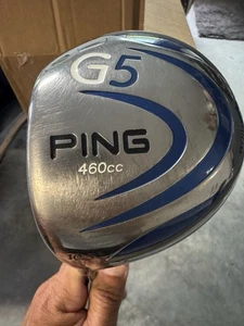 Men’s Left-Hand Ping G5 10.5° Graphite, Stiff Driver with headcover - Picture 1 of 5