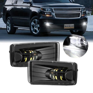Bumper LED Fog Lights Lamps For Chevrolet Silverado 2008-2014/Suburban 2007-2014 - Foto 1 di 12