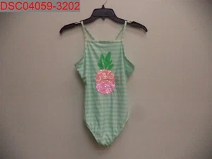 Gap Kids Girls Shore Stripe Flip Sequin OnePiece Swim uit XXL 14/16 500061823360 - Picture 1 of 10