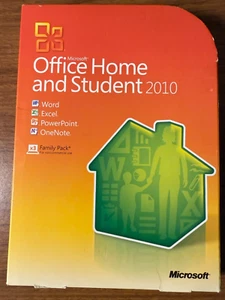Microsoft Office Home and Student 2010 Software for Windows w/key - Picture 1 of 6