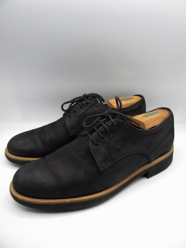 Scarpe Oxford TOD’S da uomo nere con lacci in nabuk taglia 8 5 UK 9 5 US