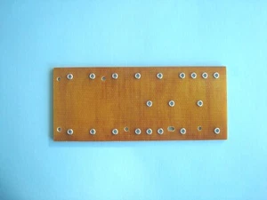 Fiberglass Eyelet Board for Guitar Combo 5F1, Hand Made, New, Lot of 1pcs - Zdjęcie 1 z 3