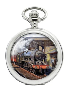 Steam Train Pocket Watch - Picture 1 of 4