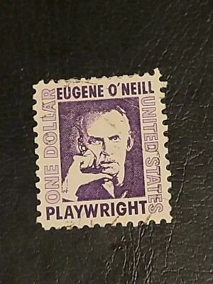 US STAMPS EUGENE O'NEILL USED SCOTT1294a $1 STAMP - #4051 - Image 1 of 3