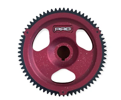 Kawasaki JS440 JS550 550SX Aluminum Light weight total loss flywheel All years - Image 1 of 2