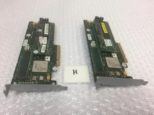 - 2x HP 504022-001 Smart Array P400 SAS/SATA PCIe LP RAID Card with 256MB Cache - Picture 1 of 4