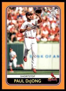 2020 Topps Big Legue Paul DeJong Orange Parallel #159 - Picture 1 of 2