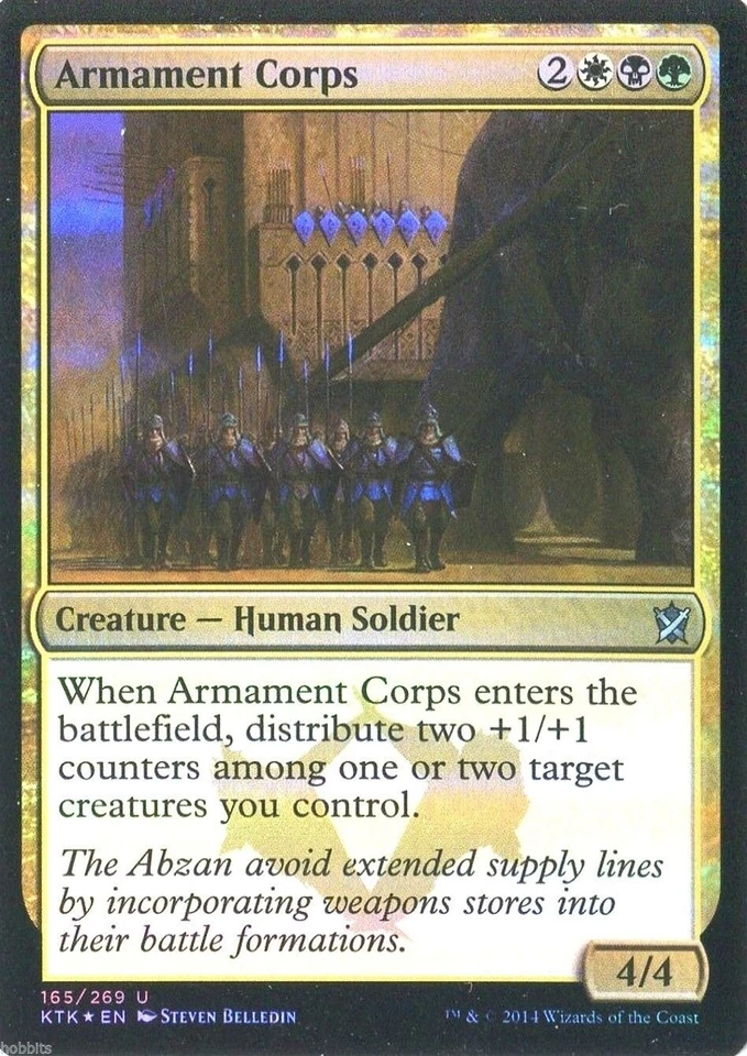 MTG - Khans of Tarkir - Armament Corps - Foil - NM - Image 1 of 1