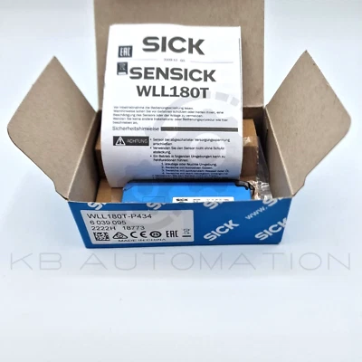 Sick WLL180T-P434 | 6039095 Fiber-optic sensor, stand-alone, 0-20m sensing range - Image 1 of 3