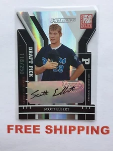 2004 Donruss Elite RC Die Cut Auto #D /250 Card #297 Scott Elbert MLB Dodgers - Picture 1 of 2