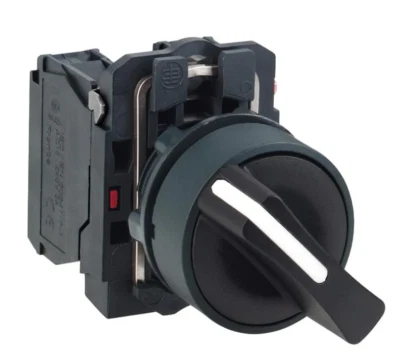 Genuine Schneider Electric- XB5AD21  - Selector switch, 2 pos, Stay Put, 1 xNO - image 1 of 3