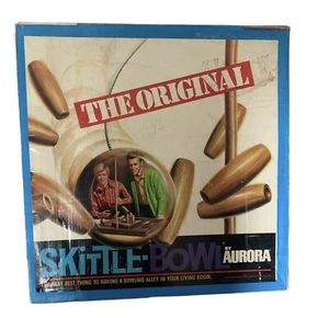 Vtg Aurora Skittle Bowl Game Org Score Sheet MISSING Pole/Pool Stick Incomplete - Picture 1 of 19