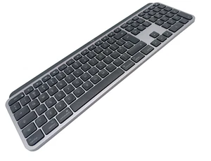 Logitech MX Keys für Mac Bluetooth Tastatur- Space Grau US-Englisch QWERTY - Bild 1 von 3
