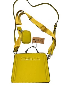 NWT Steve Madden Bevelyn Satchel Crossbody Bag W Air Pod Case Cress Green - Picture 1 of 3