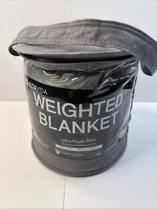 Altavida Weighted Blanket Gray, Ultra Plush Mink, 12 #, 48" x 72", Unused - Picture 1 of 5