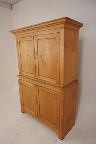 Ant. Pine 4 Door Cabinet Farmhouse, Housekeeper’s Cupboard, Scotland 1880, H908 Cover