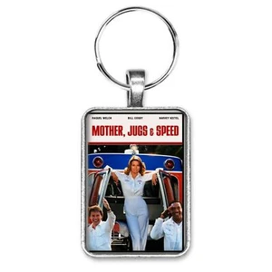 Mother Jugs And Speed Movie Poster Pendant Key Ring or Necklace Rachael Welch - Picture 1 of 4