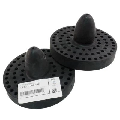 2 uds original BMW 33531091952 base de resorte plato de resorte 22 mm elevación trasera - Imagen 1 de 4