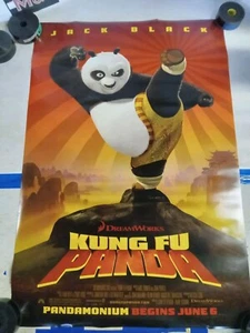 "Kung Fu Panda" Original One-sheet Movie Poster 27x40 (2008) D/S - Picture 1 of 4