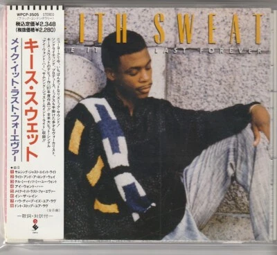 Keith Sweat – Make It Last Forever Japan CD w/obi WPCP-3505 - Image 1 of 2