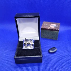 Gebrauchter "Artisan" spezieller handgefertigter Ring, Gold und .999 Silber [$ REDUZIERT] - Bild 1 von 4