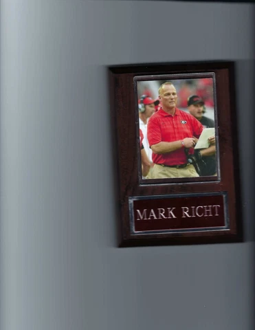 MARK RICHT PLAQUE GEORGIA BULLDOGS FOOTBALL NCAA Cover