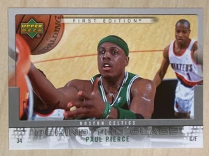 PAUL PIERCE - 2007-08 UD First Edition BEHIND THE GLASS #BG-PP - BOSTON CELTICS - Picture 1 of 2