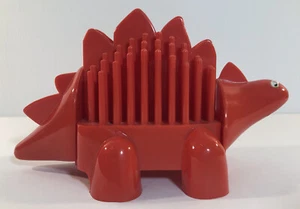 Dinosaur Pen Holder Organizer Desk Pal Pencil Sharpener Vintage 1980’s - Picture 1 of 10