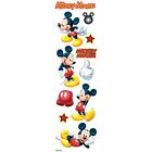 **BRAND NEW** Disney "Mickey Mouse Slim Slim" 3D Dimensional Stickers 841367