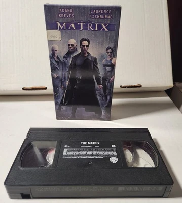 The Matrix (VHS, 1999, Warner Home Video) Wachowskis - Image 1 of 4