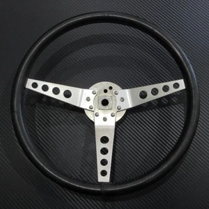 LOTUS EUROPA TC SP Steering Wheel Boss Dish Type Black Leather JDM Used - Bild 1 von 6