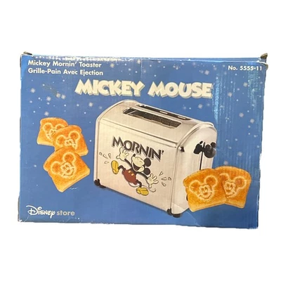 Mickey Mouse Mornin' Toaster 5555-11 Disney Collectible Toast Decoration Only - Image 1 of 3