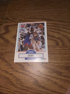 Fleer 1990-91 - Purvis Short #123 New Jersey Nets - Imagen 1 de 2