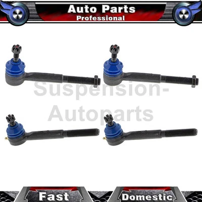 Extremos de barra de amarre de dirección interior y exterior Mevotech para GMC C1500 1988 1998 1999 Foto 1 de 4