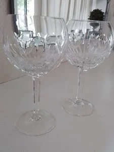 2er Set Waterford Love Cut Kristall 💕 Herzen Millennium Serie Toastkelche - Bild 1 von 9