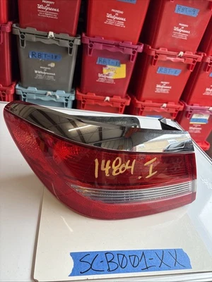 2012-2017 Buick Verano LH Driver Side Tail Light Quarter Panel 22879048 - Image 1 of 4
