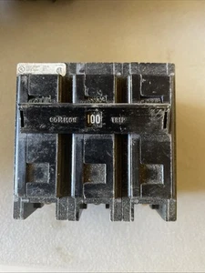 Cutler-Hammer BAB3100H Circuit Breaker, 100A, 3P, 240V - Picture 1 of 2